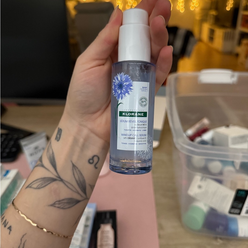 Klorane Wake-Up Call Serum with Blue Cornflower